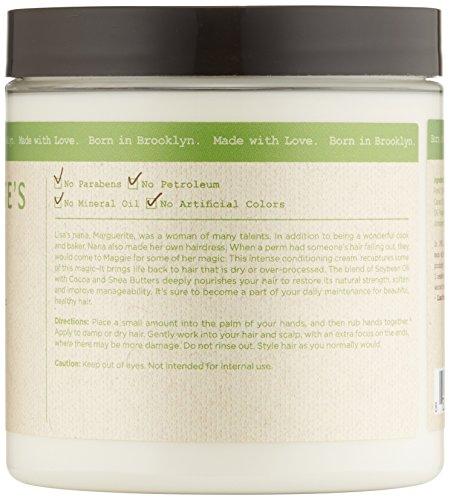 Carol\'s Daughter Carol\'s Daughter Marguerite\'s Magic Restorative Conditioning Cream for Thick Curly Natural Hair- Hair Moisturizer for Dry, Damaged Hair Made with Shea and Cocoa Butter, 8 oz