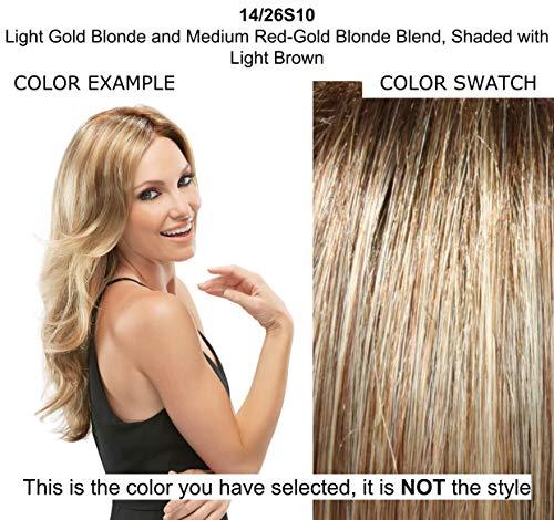 Jon Renau & Christy's Wigs Bundle - 2 Items: Julianne Lite by Jon Renau (item#1), Christy's Wigs Q & A Booklet (item#2) - Color: 14/26S10