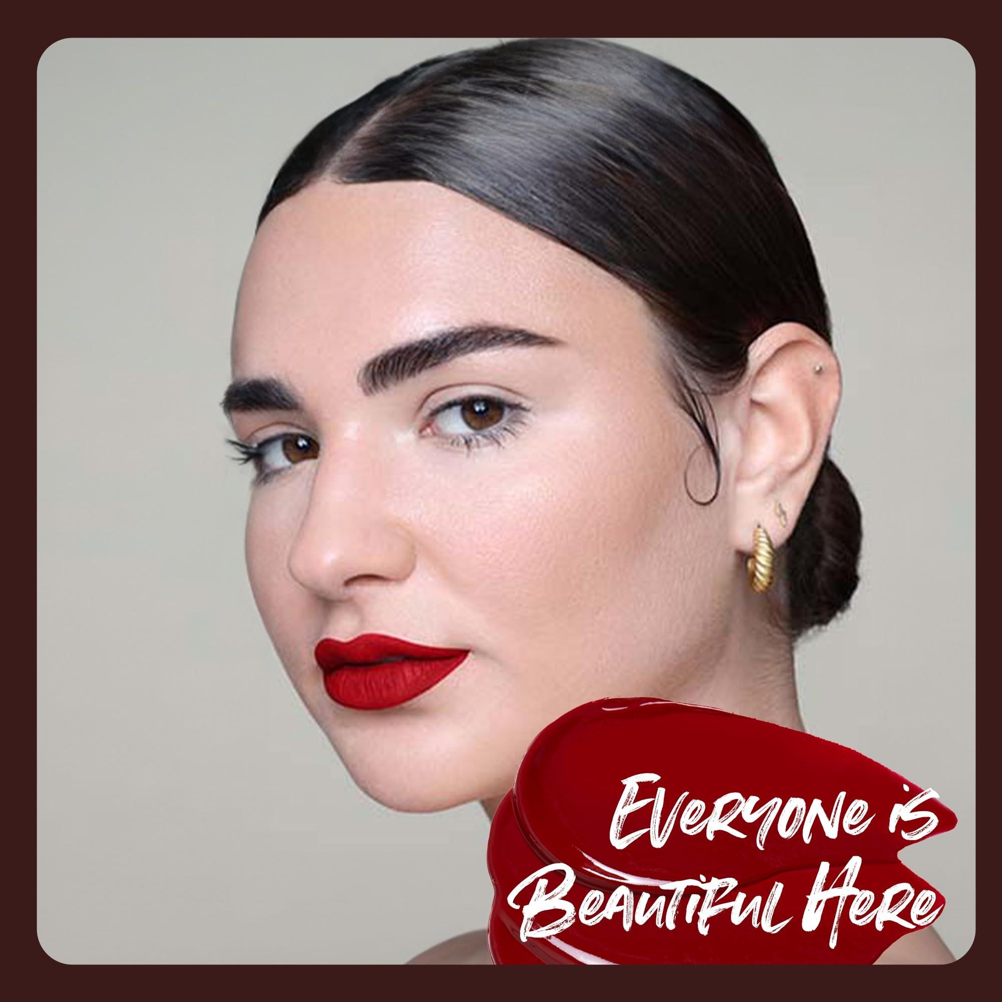 The Lip Bar The Lip Bar - Nonstop Liquid Matte Lipstick 2-Pack, Bawse Lady (Blue Red) - High Pigment - One Swipe - Long Lasting - Jojoba Oil & Vitamin E - Vegan & Cruelty Free - Makeup & Cosmetics - .24 fl oz