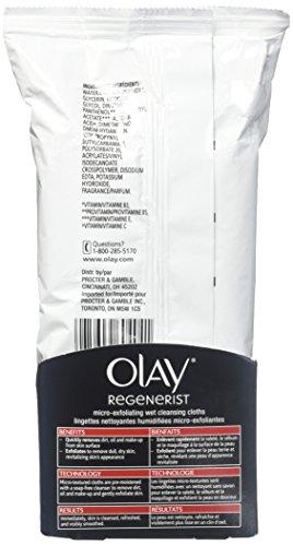 Olay Olay Regenerist Micro-Exfoliating Wet Cleansing Cloths - 30 ct