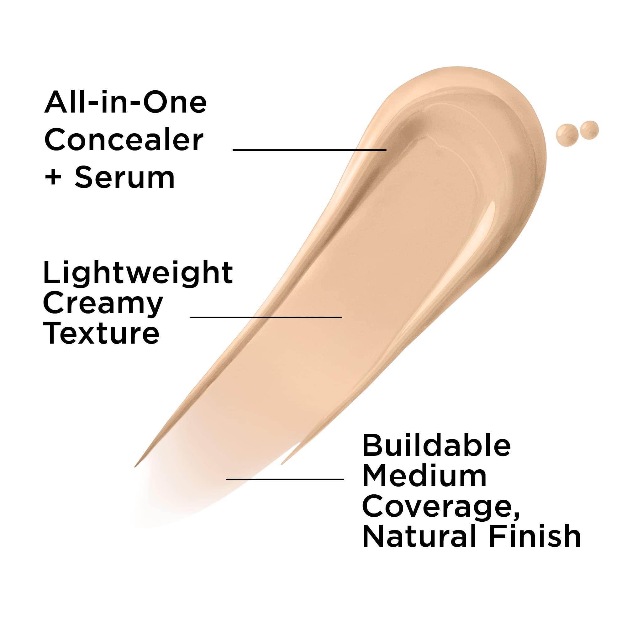 IT Cosmetics IT Cosmetics Bye Bye Dark Spots Concealer + Brightening Serum 2% Niacinamide, Hyaluronic Acid & Caffeine - Medium Coverage, Natural Finish, All Skin Types 12 Fair Warm, 0.22 fl. oz