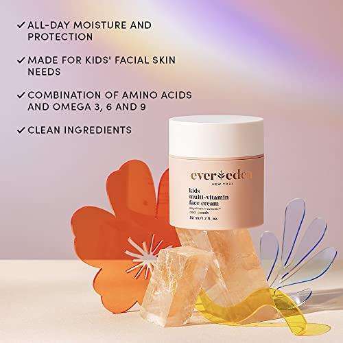 Evereden Evereden Kids Face Cream: Melon Juice, 1.7 oz. | Kids Face Lotion | Clean and Non-Toxic Kids Face Moisturizer | Multi-Vitamin Skin Care for Kids