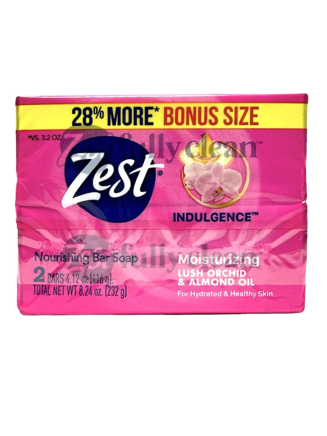 Zest Zest Lush Orchid & Almond Bar Soap