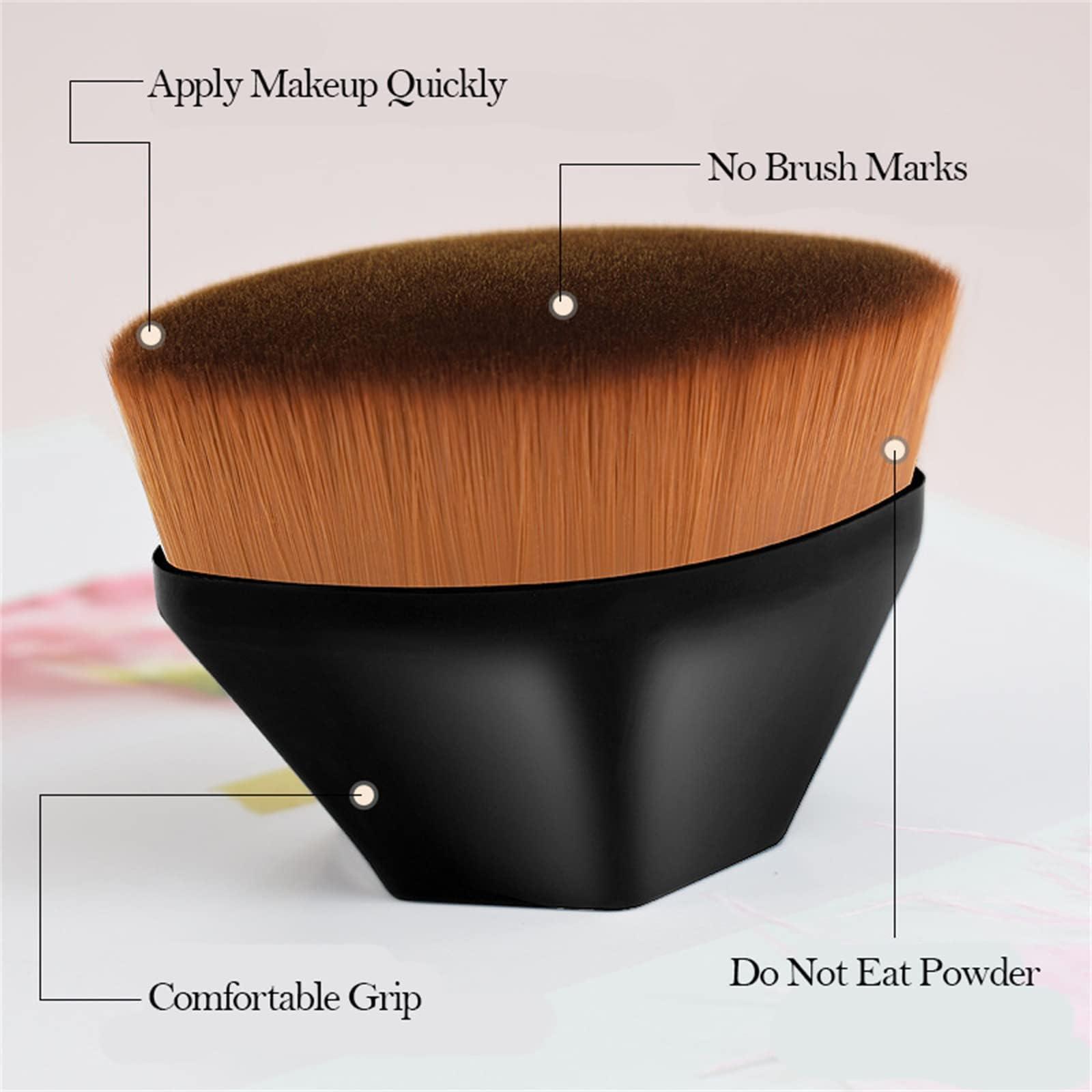 XJLXJH Kabuki Hexagonal Foundation Brush, Flawless Mom Makeup Brush, High-density Seamless Foundation Brush, Foundation Makeup Brush