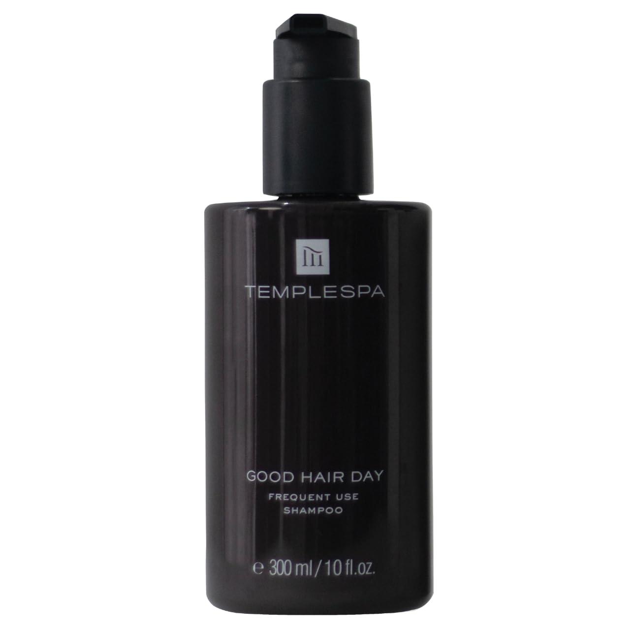 TEMPLESPA TEMPLESPA | Good Hair Day | Luxury Hair Shampoo for Smooth and Healthy Looking Hair Natural Ingredients, Free from Parabens, Phthalates and Sulphates, Cruelty-Free, Vegan 10 fl.oz.