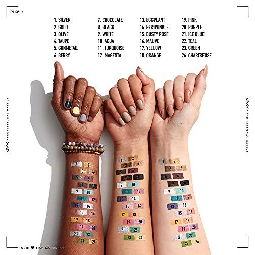 NYX PROFESSIONAL MAKEUP NYX PROFESSIONAL MAKEUP Epic Wear Liner Stick, Long-Lasting Eyeliner Pencil - Pack of 3 (Turquoise Storm, All Time Olive, Pink Spirit)