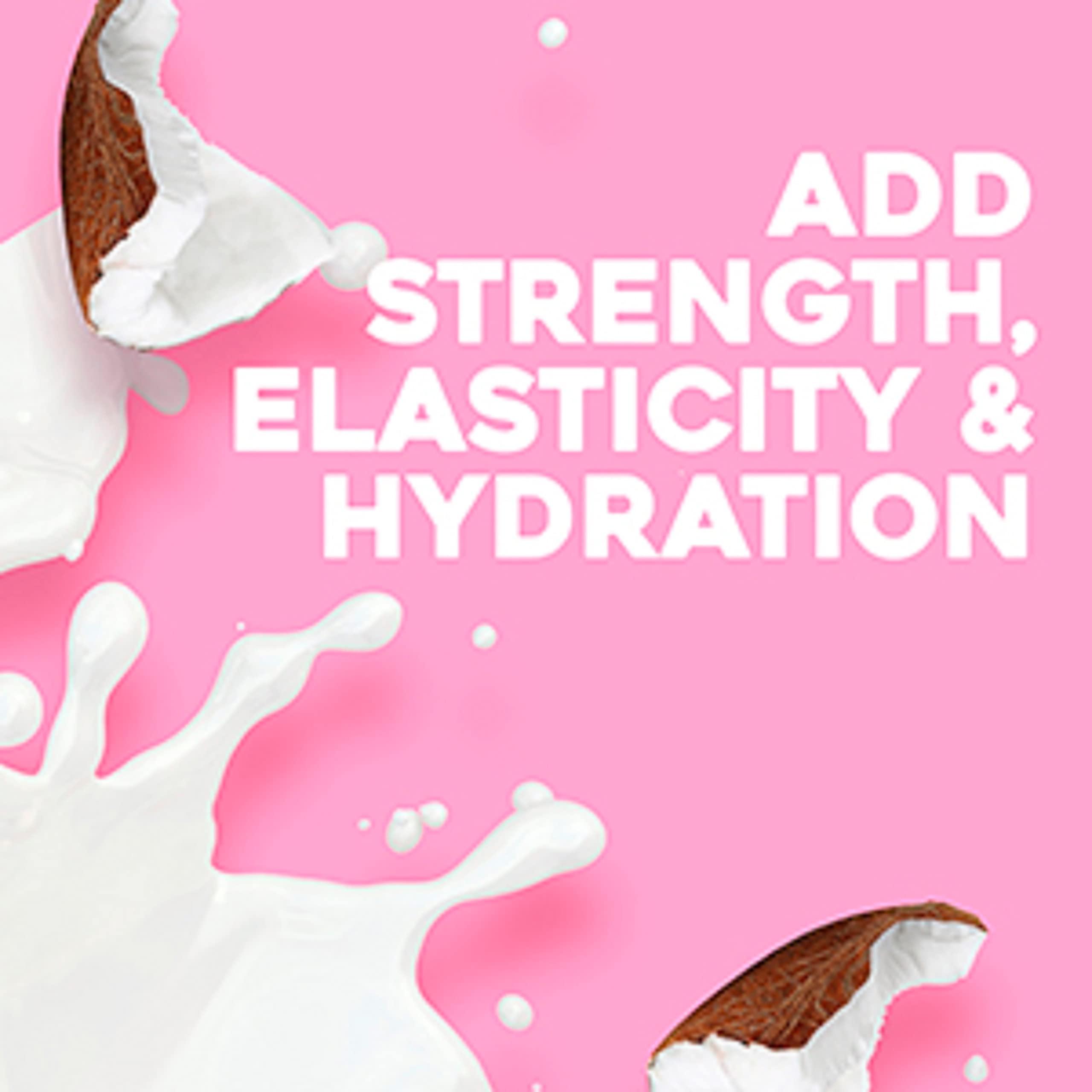 OGX OGX Nourishing Coconut Milk Shampoo for Strong, Healthy Hair - With Coconut Oil, Egg White Protein, Sulfate & Paraben-Free - 25.4 fl oz (Pack of 2)