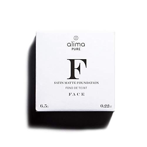 Alima Pure Alima Pure Matte Foundation Loose Mineral Powder Foundation Makeup, Loose Powder Makeup Oil Free Talc Free Powder, Natural Makeup Mineral Foundation Full Coverage Natural Foundation Powder .23 oz/6.5g