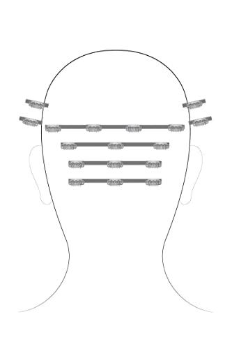 easiHair 16" EasiXtend Professional Extensions Color 8 Cocoa - Easihair Hairpieces Human Hair 8 Pieces Clip In Heat Friendly Womens Long Natural Blend No Tangling Bundle MaxWigs Hairloss Booklet