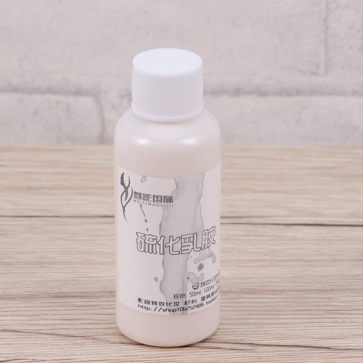 Beaupretty Beaupretty 1 Bottle Makeup Liquid Latex Old Age Makeup Kit Special Effects Liquid Latex for Zombie, Vampire and Monster Makeup