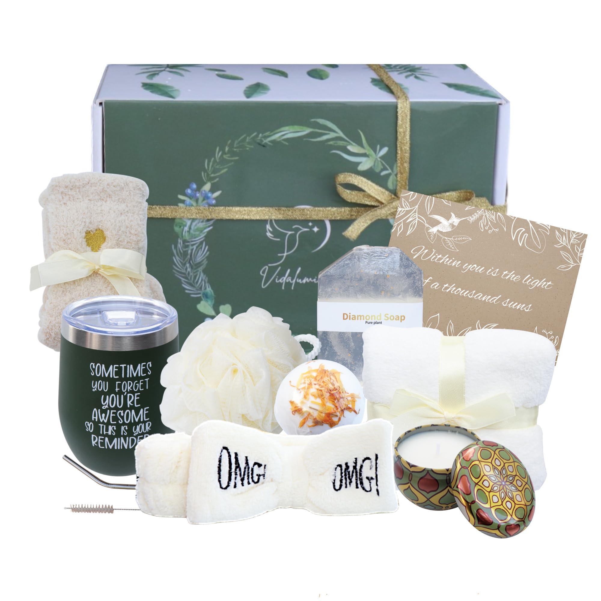Vidalumina Valentine\'s Day Romantic Gift  Best Wife Gift Ever with Spa Gift Box for Women  Thoughtful Gift Women, Self Care Gift for Women, Romantic Gifts for Girlfriend, Best Friend Gifts, Regalos para Mujer.