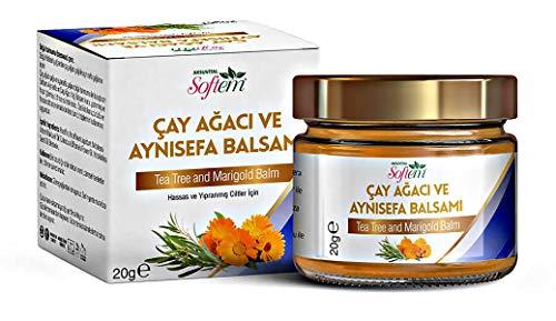Aksu Vital Softem Tea Tree and Marigold Balm (20g / 0.7 oz) / for Sensetive and Worm Skin