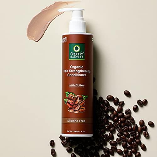 Organic Harvest Organic Harvest Coffee Conditioner For Hair Fall Control & Hair Growth, Coffee to Gain Strength in Hair - 200ml
