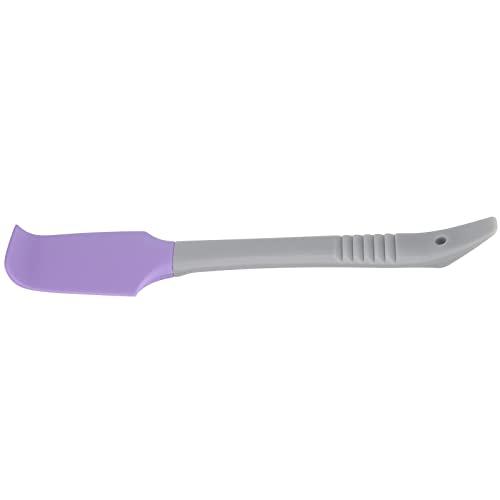 Betued Silicone Non-stick Wax Spatulas, Hair Removal Waxing Applicator, Large Wax Sticks Spatula Reusable Scraper Hard Wax Sticks for Home Salon Body Use(purple)