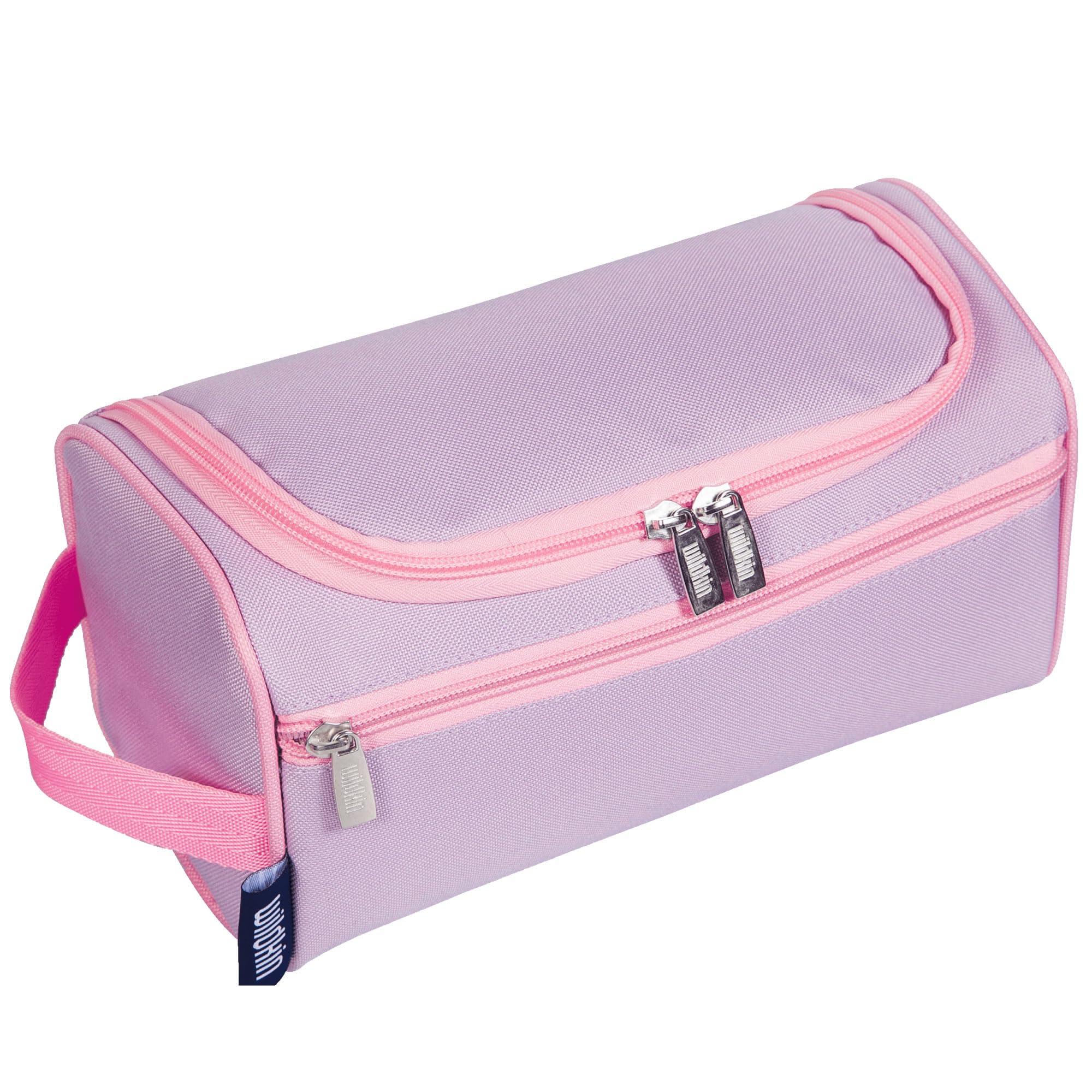 Wildkin Wildkin Toiletry Bag for Boys and Girls, Stay Organized on the Go with Our Spacious and Multifunctional Toiletry Bags, Ideal for School, Weekend, or Overnight Travel (Lilac)