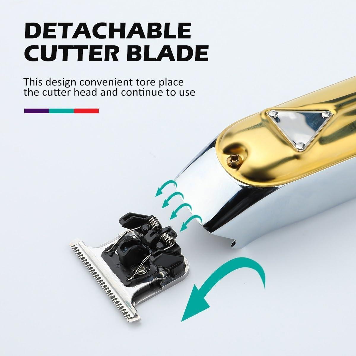 BJFSEAFN BJFSEAFN Hair Clippers for Men, Trimmer Hair Trimmer Metal Electric Shavers Hair Clipper Cordless Haircut Machine Barber 0mm Stand Base