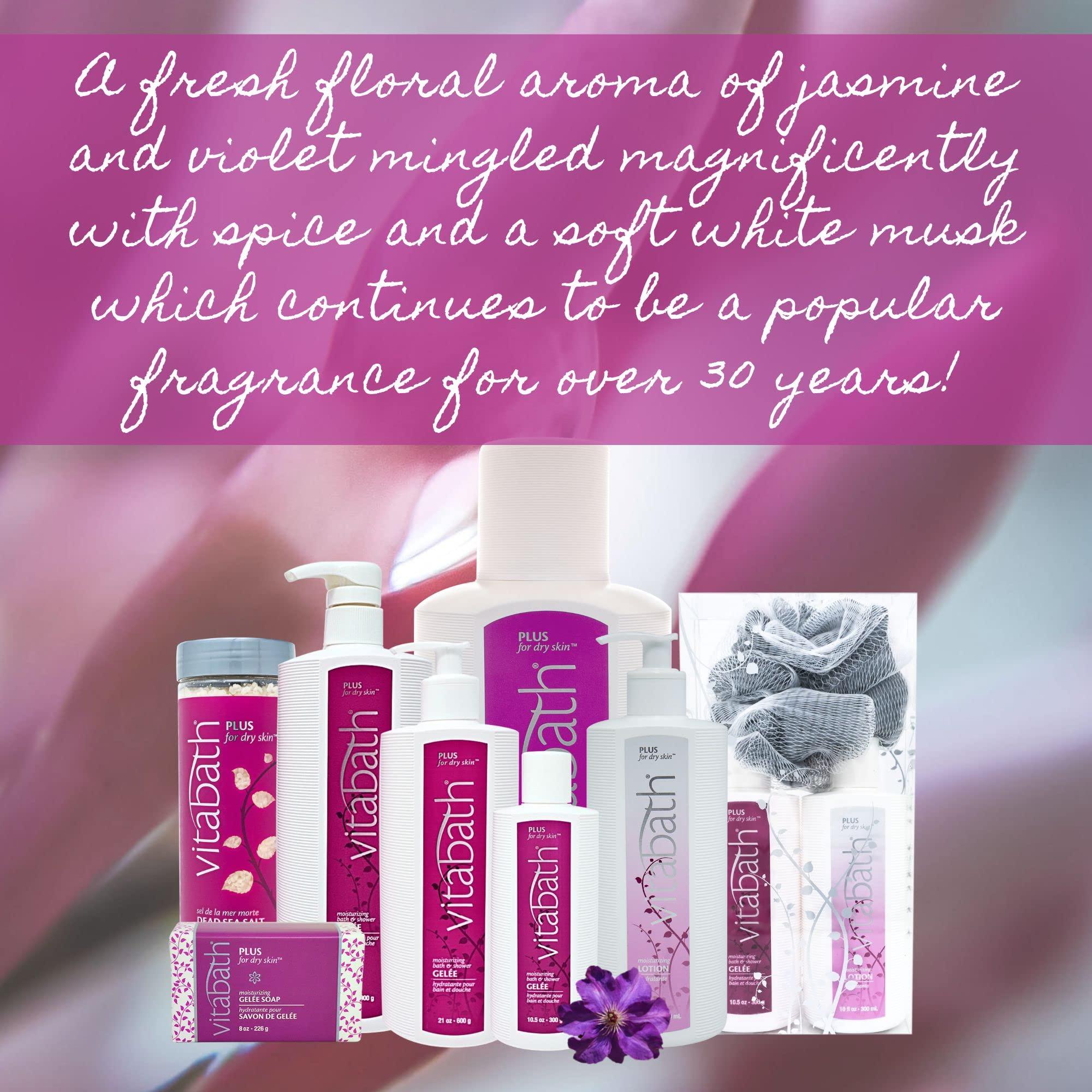 Vitabath Vitabath Plus For Dry Skin Moisturizing Body Lotion Replenishing Botanicals, Aloe, Shea Butter & Hazel Seed Oil Nourishing Deeply Quench Dehydrated Skin Women & Men - Cruelty-Free - 20 oz