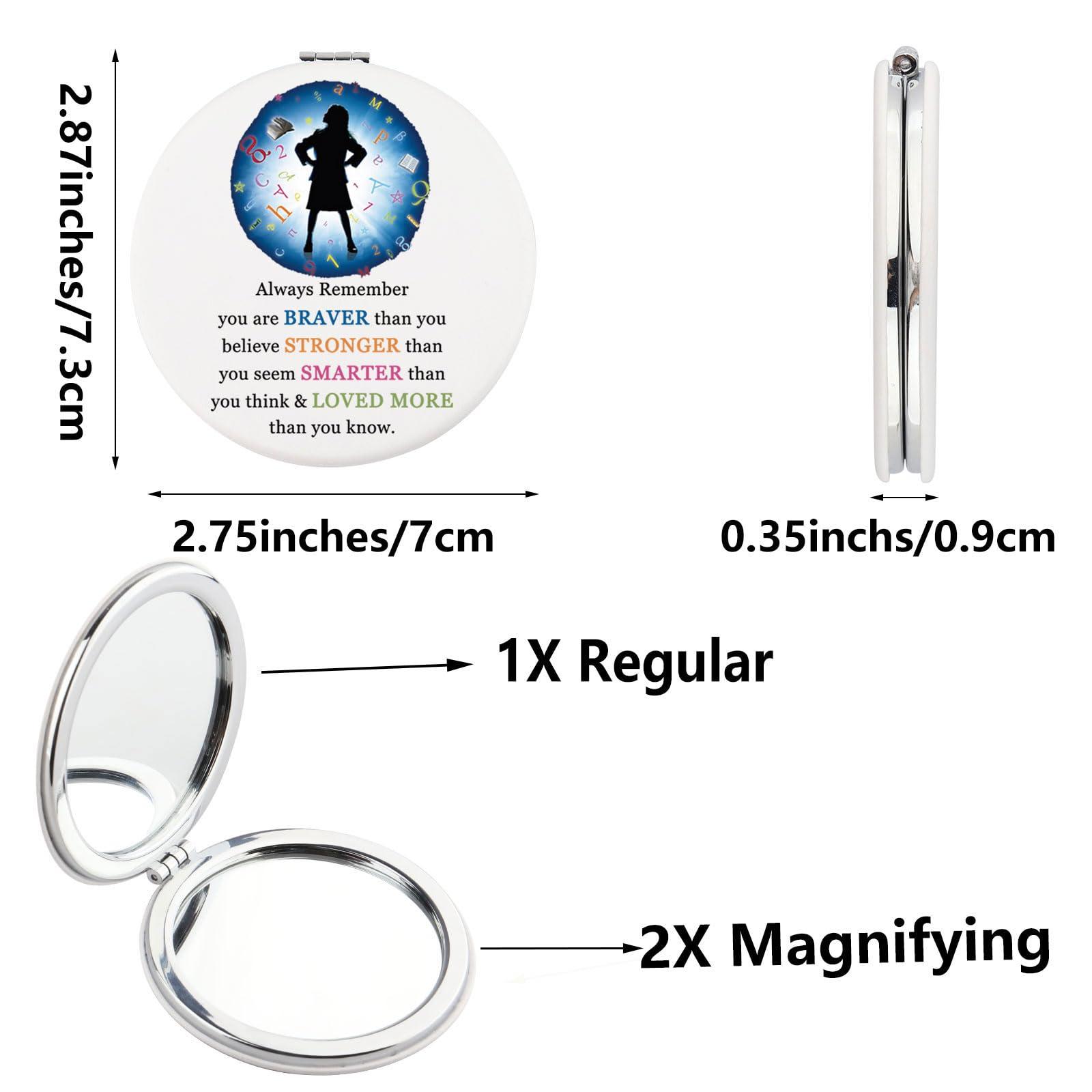 SEIRAA SEIRAA Matilda Musical Pocket Mirror Matilda Musical Gifts Matilda Musical Makeup Mirror Matilda Musical Merchandise (1 2 Girl)