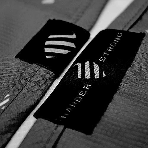 Barber Strong Barber Strong The Barber Cape, Hair Repelling and Static-Reducing Material, Flexible Elastic Neckband for Comfort, Water Resistant Fabric, Oversized for Complete Coverage - Black Shield