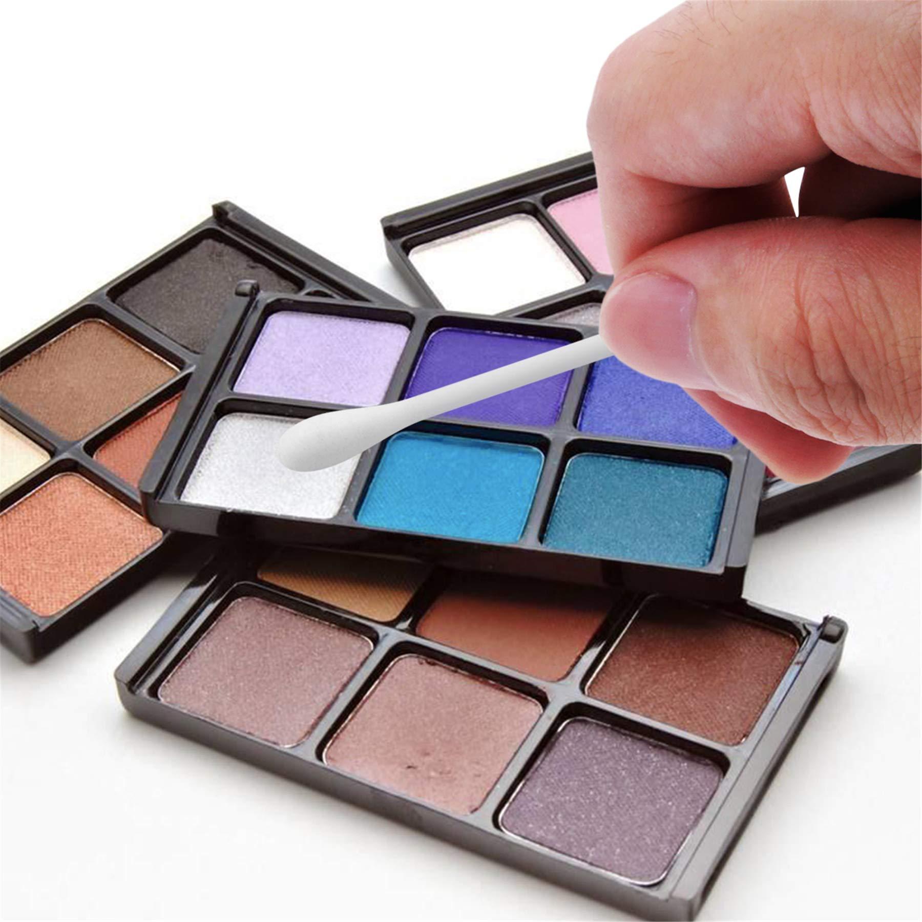 tifanso tifanso 200 Count Cotton Swabs, Natural Double Tipped Cotton Buds, Cruelty-Free Ear Swabs, Chlorine-Free Hypoallergenic(White)