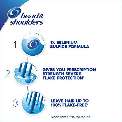 Head & Shoulders Head and Shoulders Clinical Strength Dandruff and Seborrheic Dermatitis Shamp 13.5 Fl Oz(Pack of 2)