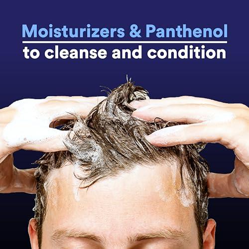 Suave Suave Men Shampoo and Conditioner 2 in 1 Ocean Charge Refreshing, Cleanse and Conditions Hair, 40 oz Pack of 3