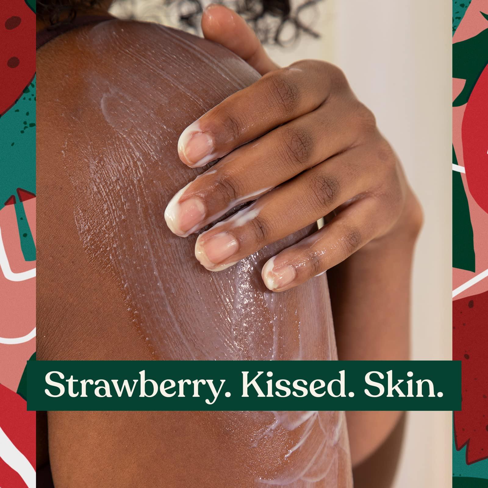 The Body Shop The Body Shop Jolly & Juicy Strawberry Treats Gift Set Seriously Sweet and Refreshing Vegan Body Care Gift 2 Items