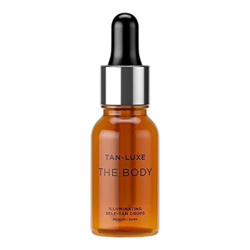 TAN-LUXE TAN-LUXE The Body Mini - Illuminating Self-Tan Drops, 15 ml - Medium/Dark - Cruelty Free & Vegan