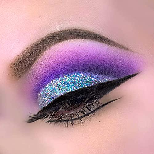 LA Splash LA Splash Cosmetics Silver Glitter Eyeshadow Metallic Loose Glitter Powder for Body/Lips - Crystallized Glitter (Thistle)