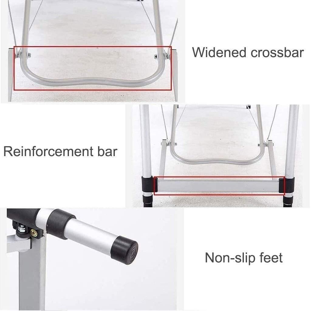 NinthAvenue Basics Professional Spa Tables Massage Tables Foldable Massage Bed Adjustable Lifting Mobile Therapist Beauty Physiotherapy Tattoo Bed Portable Couch Bed, 185 * 60cm, Brown