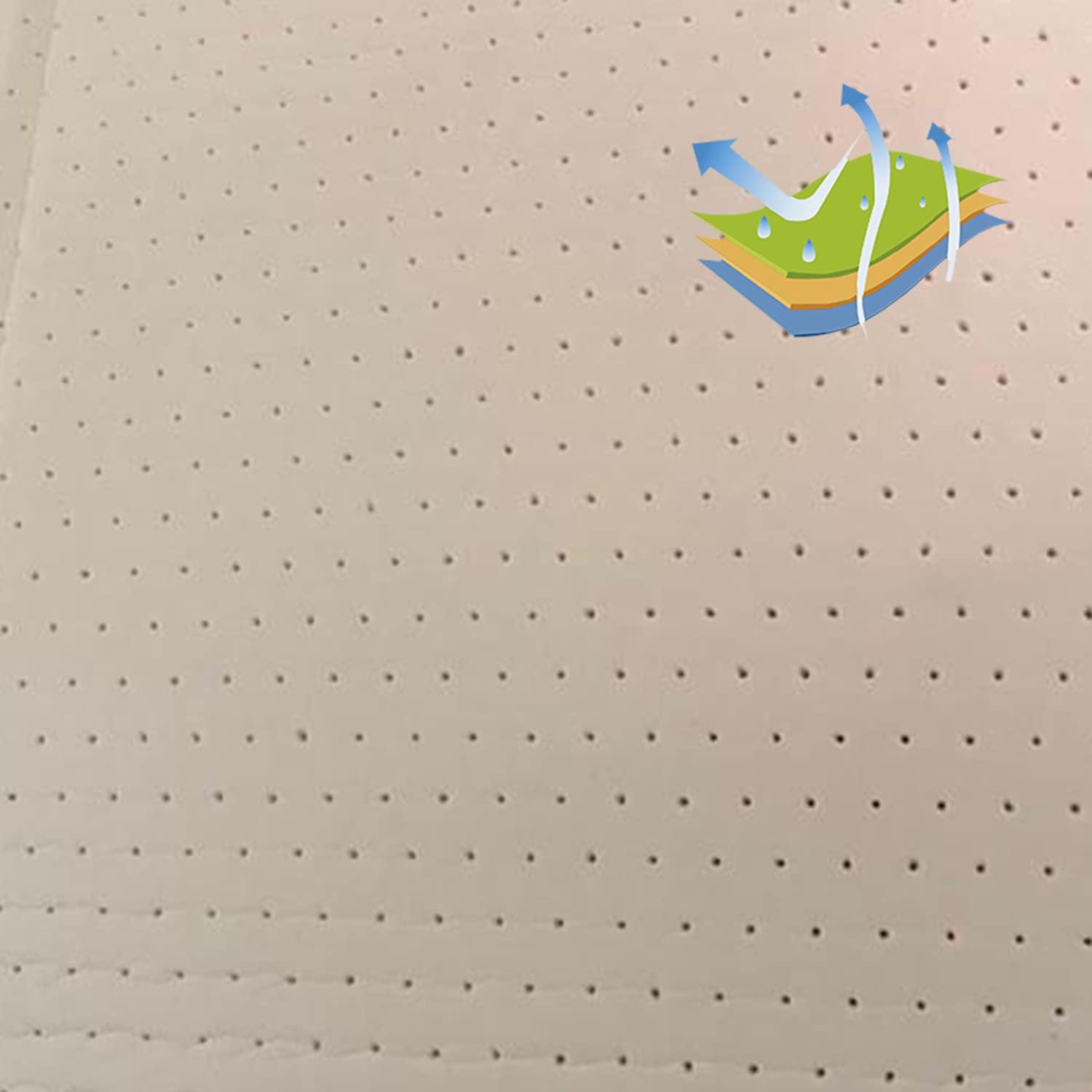 NinthAvenue Basics Spa Massage Table Cover Sheet for Beauty Salon Massage Table Mattress Pad with Breathing Hole Lash Bed Topper with Washable/Removable Cover Various Thicknesses Available,10cm,80x190cm