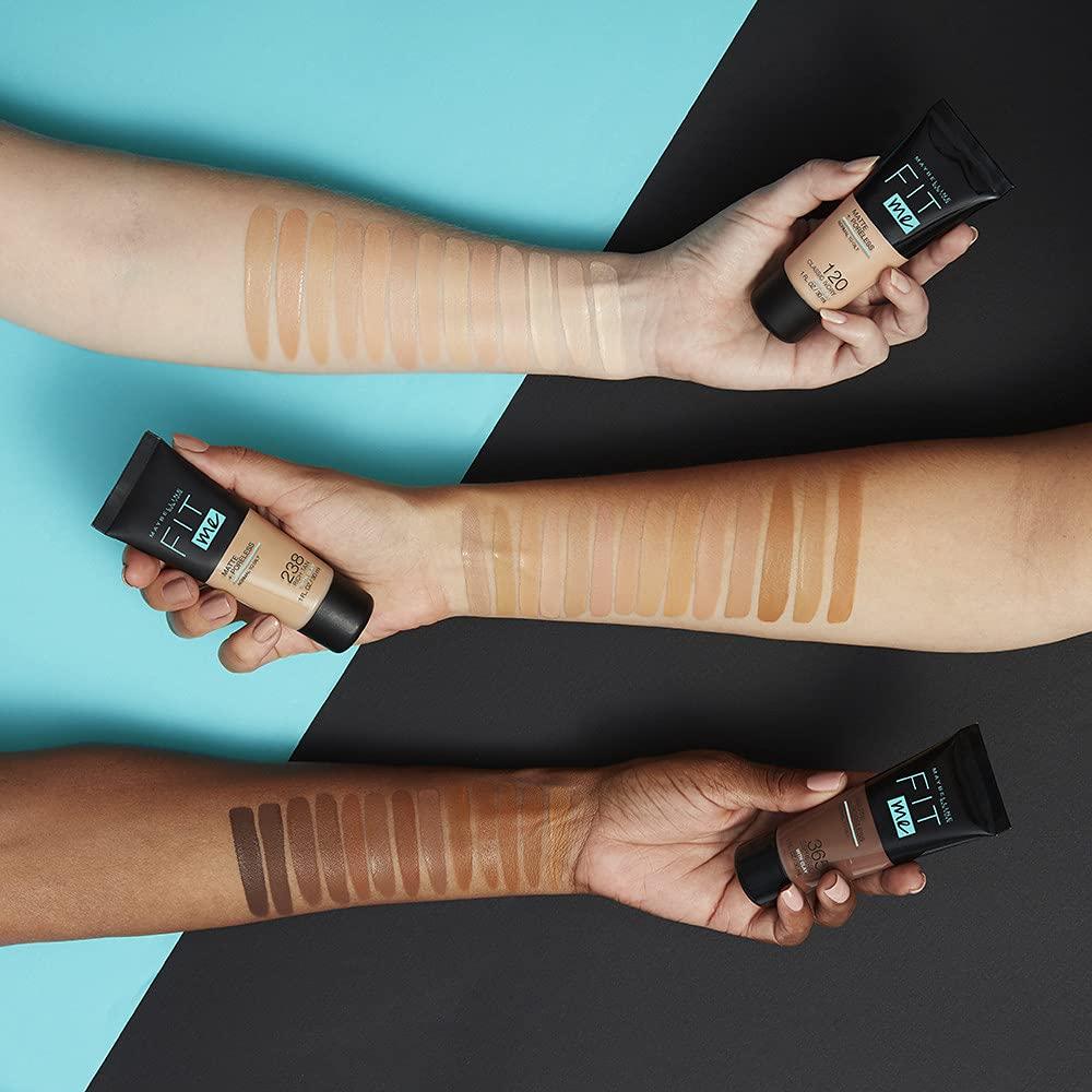 MAYBELLINE Maybelline Fit Me Foundation, Medium Coverage, Blendable With a Matte and Poreless Finish, For Normal to Oily Skin, Shade: 362 Deep Golden, 30ml