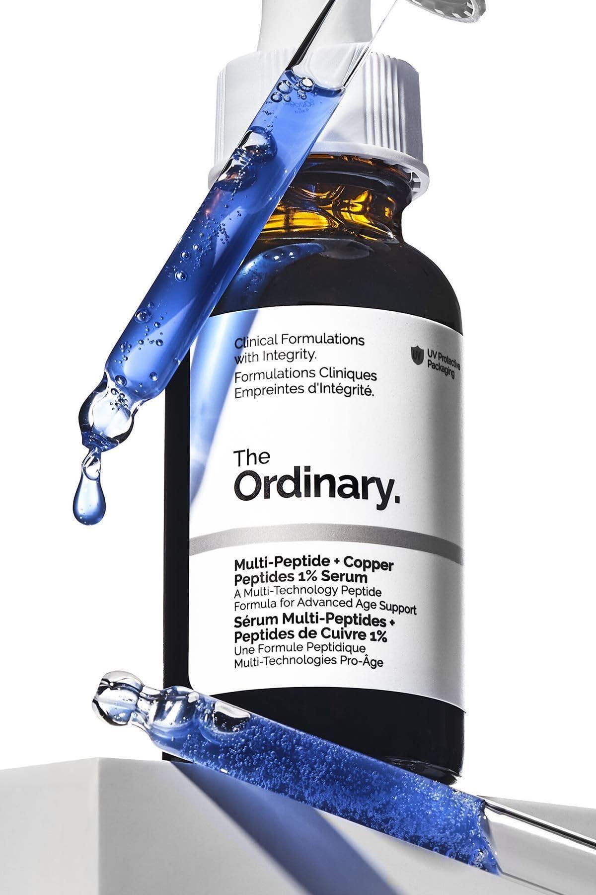 The Ordinary The Ordinary Multi-Peptide + Copper Peptides 1%, Anti-Aging Serum for Fine Lines and Skin Elasticity, 1 Fl Oz