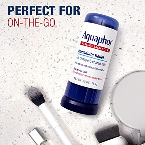 Aquaphor Aquaphor Healing Balm Stick, Skin Protectant with Avocado Oil and Shea Butter, 0.65 Oz Stick