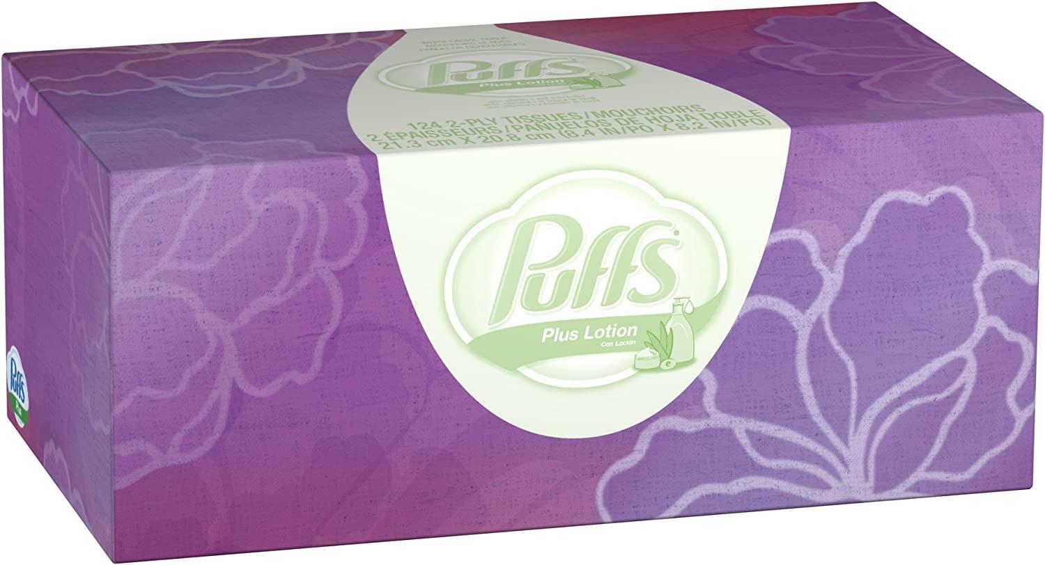 Puffs Puffs TISS +Lotion 124CT