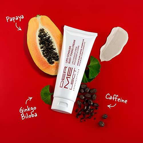 Dermelect Cosmeceuticals Dermelect Lipo Conquer Body Toning Cream for Body Anti Aging Cream with Retinol, Caffeine, Ginkgo Biloba, Tightening & Firming for Love Handles Cellulite Sagging Loose Skin Dimpling Stretch Marks 4 oz