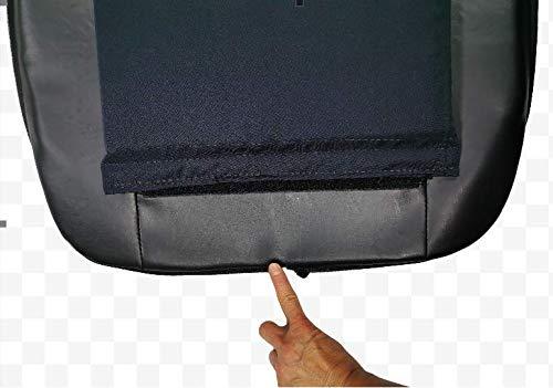 Zkincoverz Corp Pedicure Chair Massage SEAT Cover-Black Color-Version 2