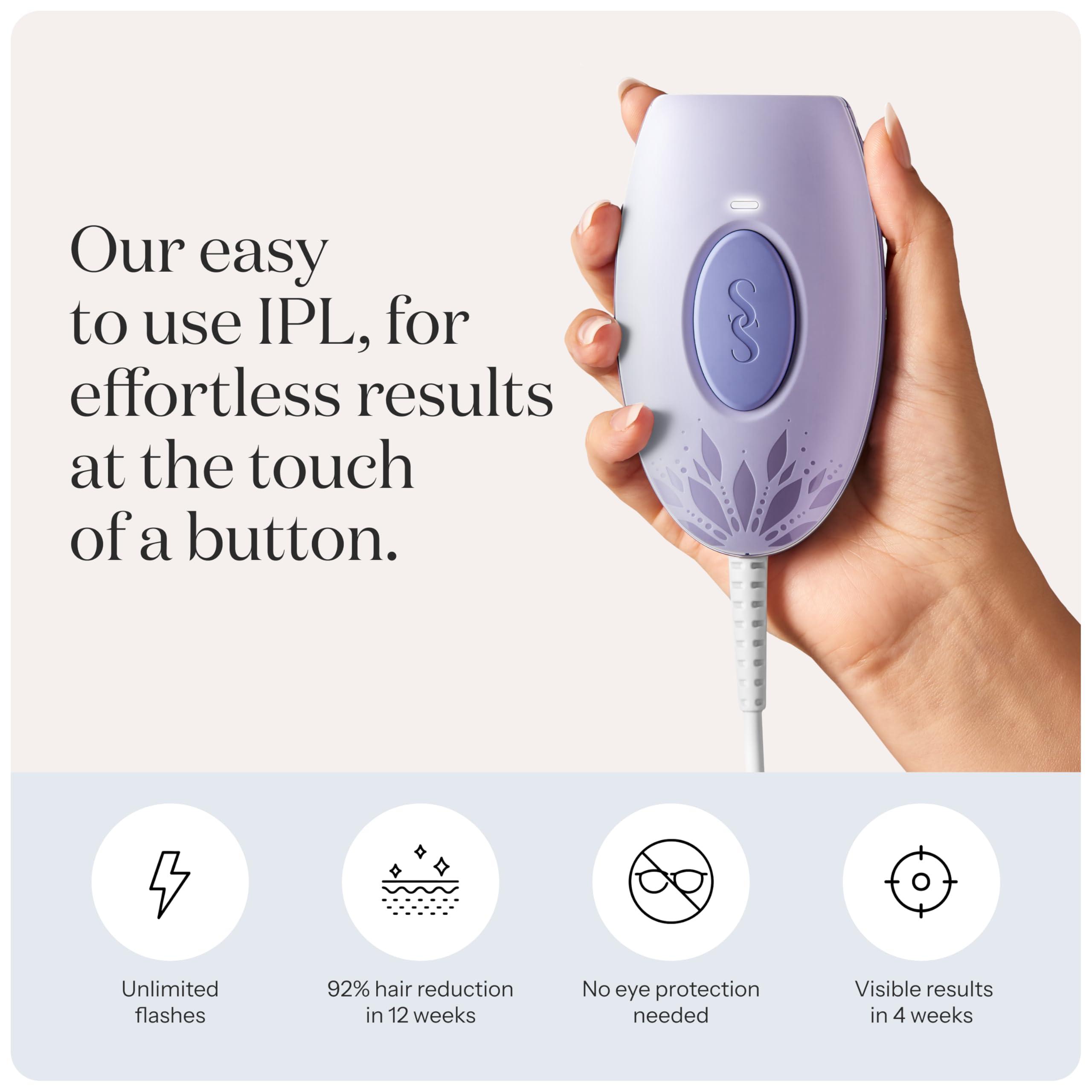 SMOOTHSKIN Smoothskin Pure Mini Lite Lilac IPL Laser Hair Removal Device, Long-Lasting Body, Bikini, Facial Hair Removal, Alternative to Laser & Bikini Shaver