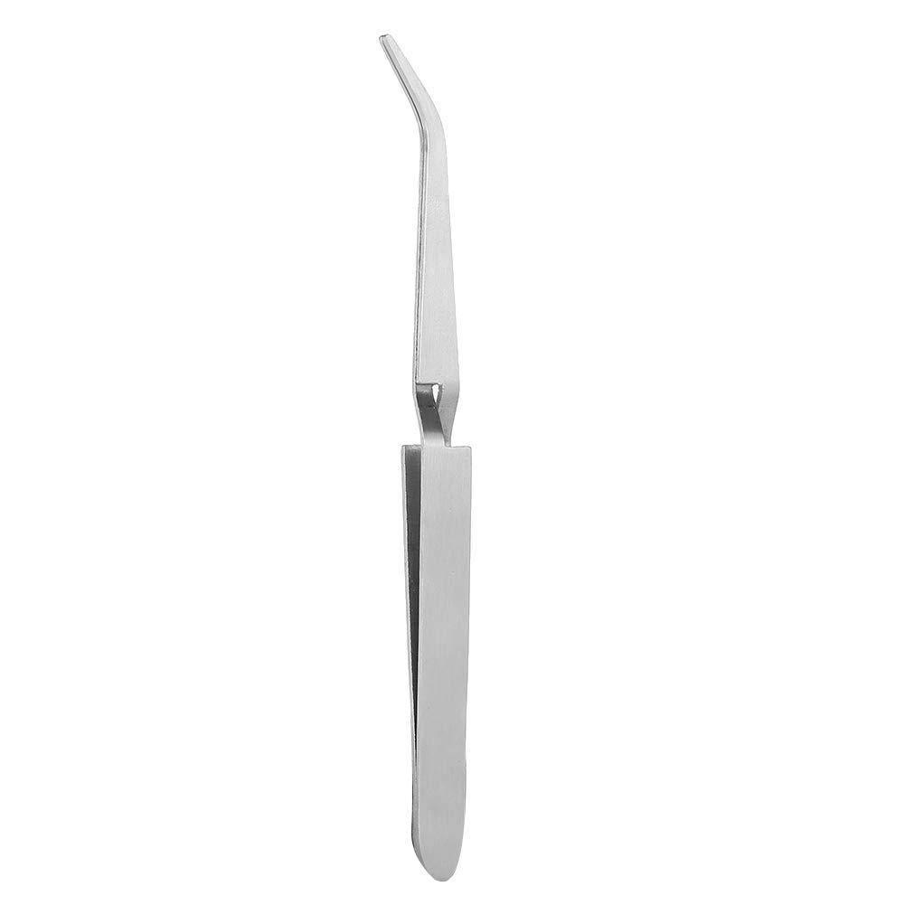 NSXAYIWE Stainless Steel Tweezers, Gel Nail Acrylic Nail Shaping Tweezer Clips, Shaping Tweezers Nail Tools