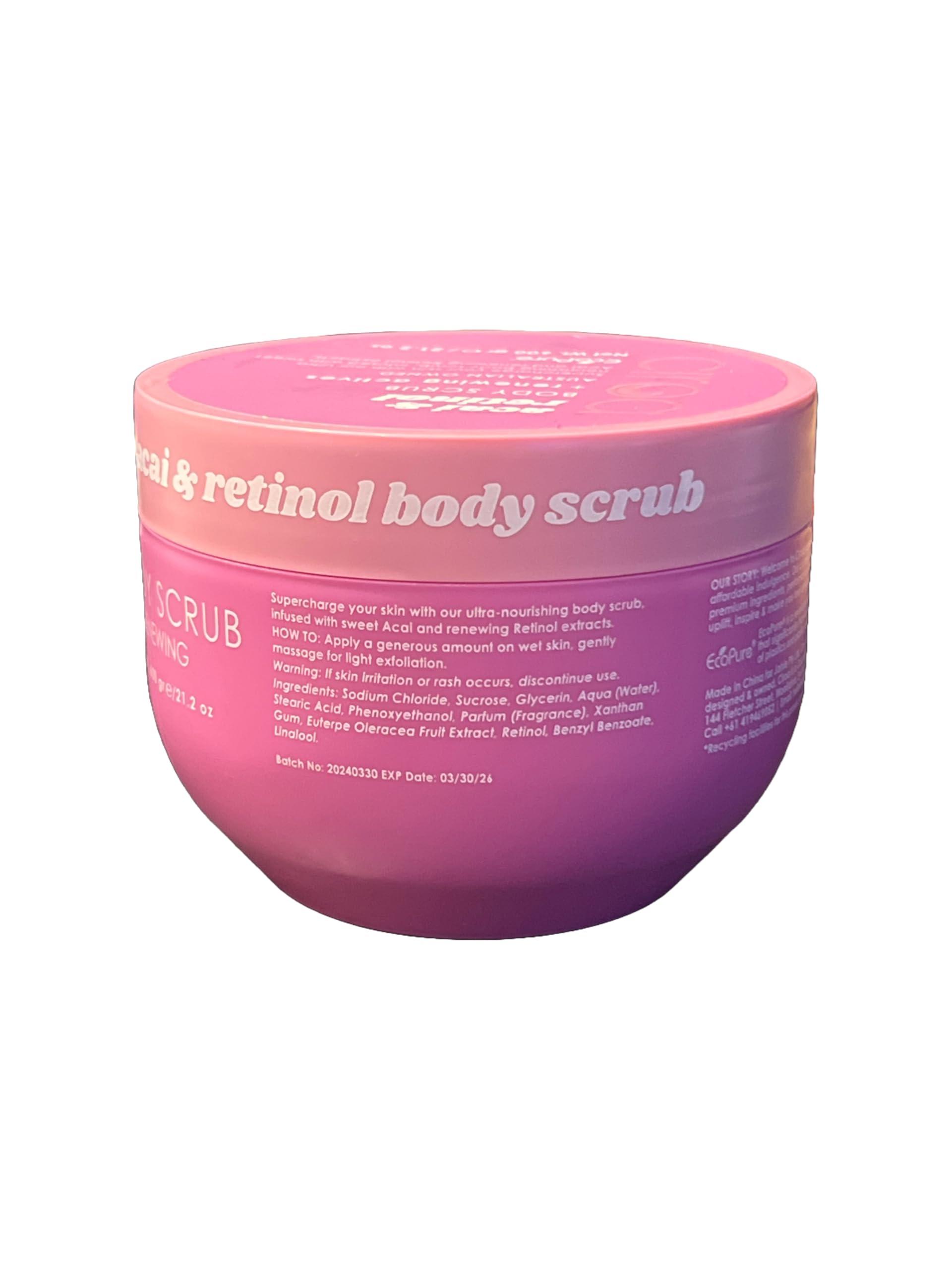 Ciroa CIROA Aa & Retinol Body Scrub + Renewing Actives 21.2 oz, Pink