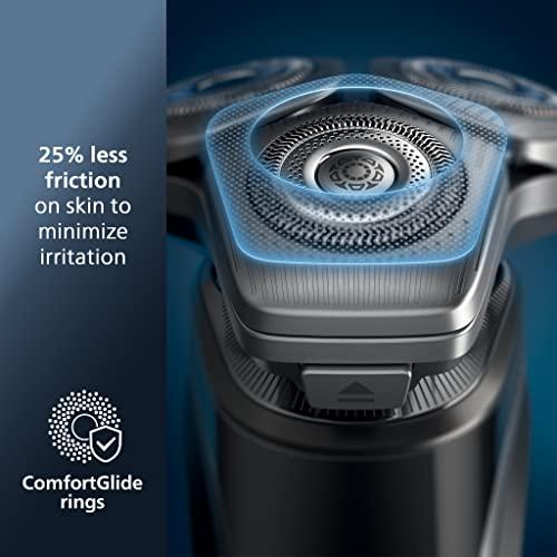 Philips Norelco Philips Norelco Shaver Series 9000, Wet and Dry Electric Shaver, with Lift & Cut Shaving System and SenseIQ Technology, Pop-up Trimmer, Cleaning Pod, Charging Stand and Travel Case, Model S9987/85