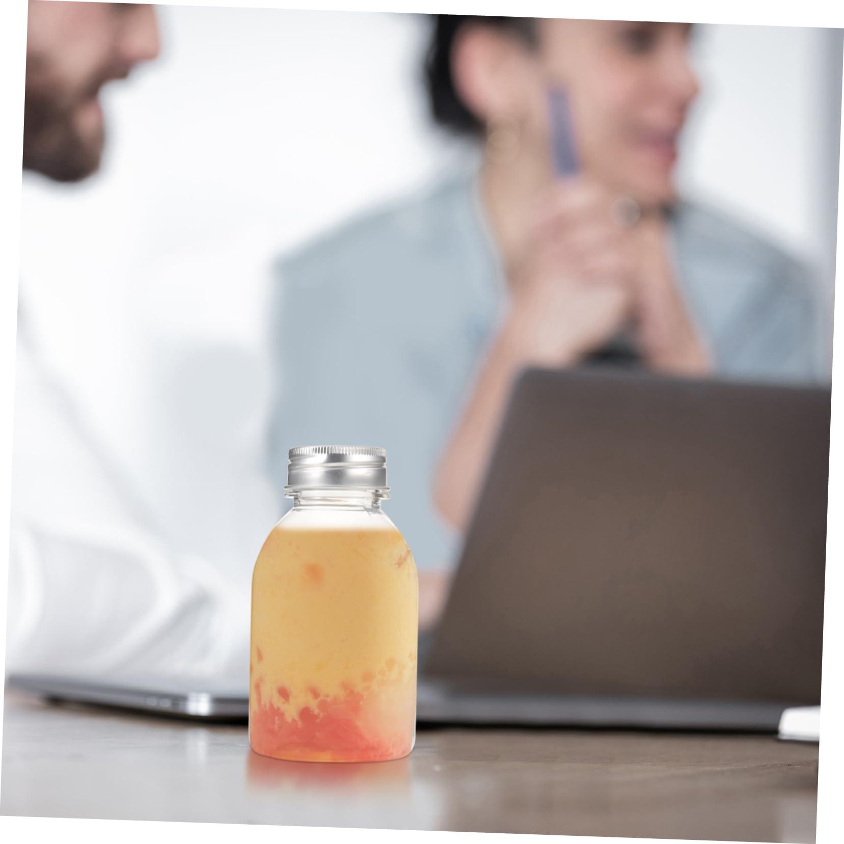 Beatifufu Beatifufu Drink Container 6Pcs mini water bottles reusable bulk mini reusable water bottles bottle sand bottle milk bottle plastic bottle small beverage bottles with cover vial