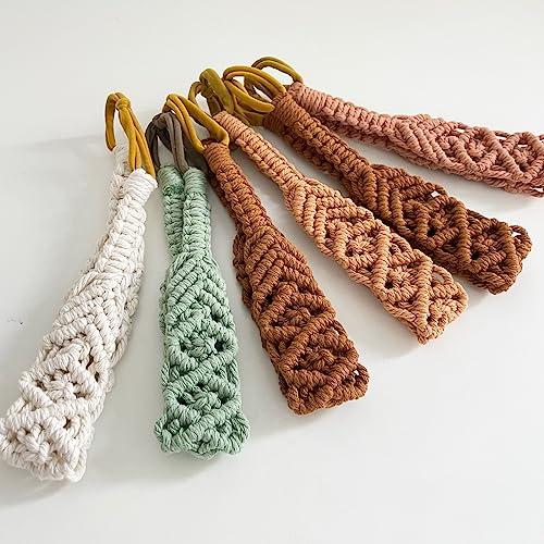 Jseng Jseng Crochet Headbands Handmade Bohemian knit Headband for Women Summer Beach Headbands 3Packs