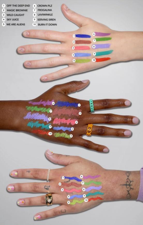 Half Magic Half Magic CHROMADDICTION MATTE Eye Paint + Liner - Crown Plz