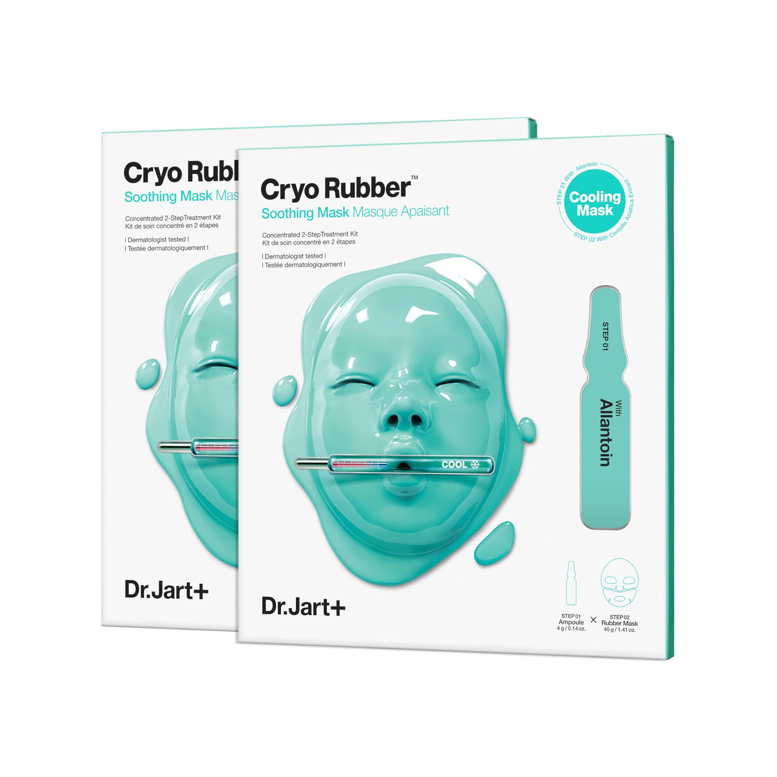 Dr.Jart+ Dr.Jart+ Cryo Rubber Soothing Face Mask | Hydrates and Reduces Redness | Korean Skin Care, 1 Pack
