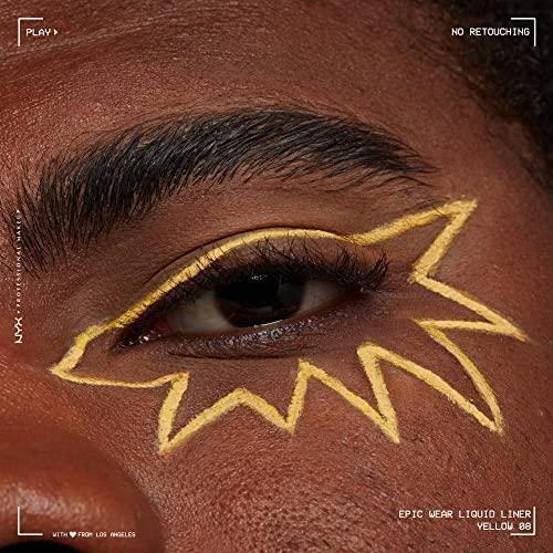 NYX PROFESSIONAL MAKEUP NYX PROFESSIONAL MAKEUP Epic Wear Liquid Liner, Long-Lasting Waterproof Eyeliner - Yellow