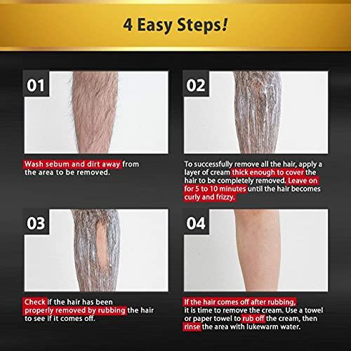 MEDICOS CO., Ltd [Japanese Quality] NULL Hair Removal Cream for Men. Large 8.81 oz. Works great approx. 5 mins on pubic hair, body, arms, legs, and male chests, Painless, Aloe Vera, Depilatory cream for men