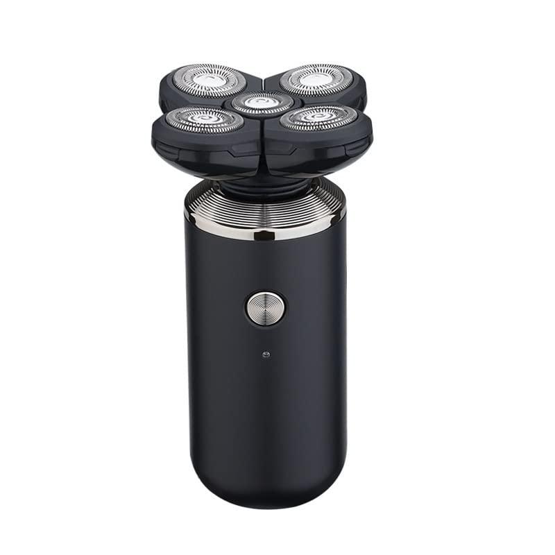 WTCBQC WTCBQC Head Shavers for Bald Men, 5 in 1 Men Electric Shaver for Men Razor Beard Trimmer 5D Floating Shaver Bald Head Shaving Machine Men\'s Grooming Set (Color : Black)