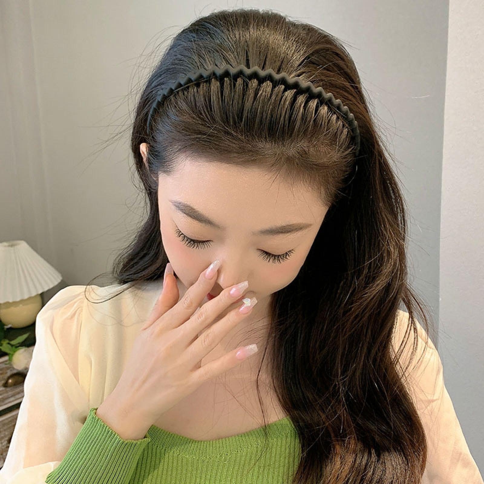 COMOCE COMOCE Scrub Headbands, Women's Teeth, Anti-Slip Broken Hair, Pressed Hair, face wash, Headbands, mask, Special Hairpins, Summer Hair Bundles, Headwear