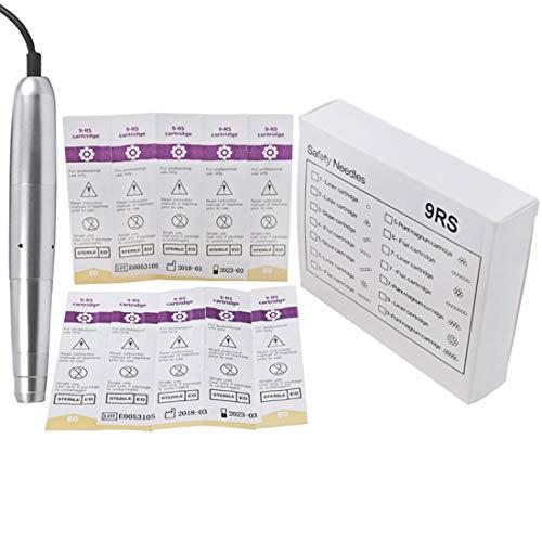 boermeize Tattoo Cartridge Needles 20Pcs RS Round Shader Sterilized Disposable Needles Permanent Makeup Eyebrow Lip Liner Beauty Tools (9RS)